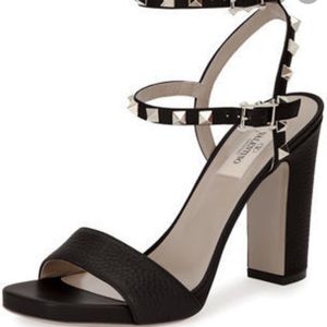 Black Valentino heels